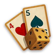 Baccarat und Würfel